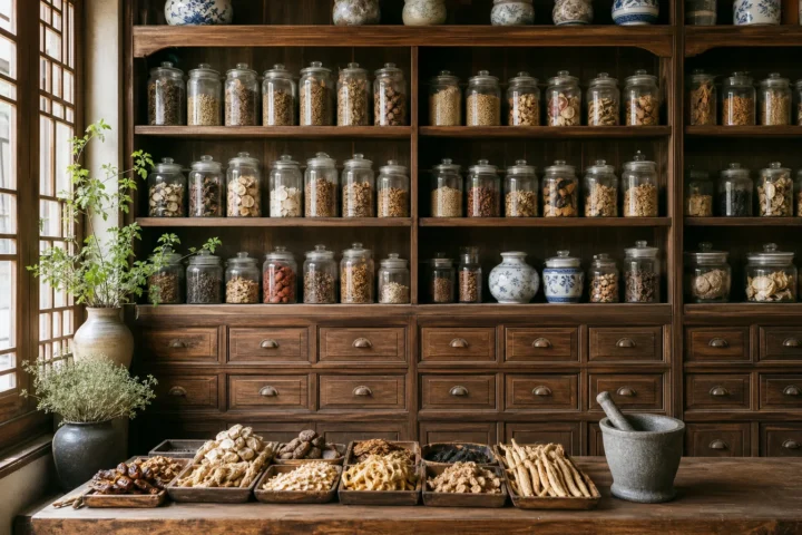 traditional chinese medicine herbs pharmacy - Medycyna chińska (TCM) - co mają dowody