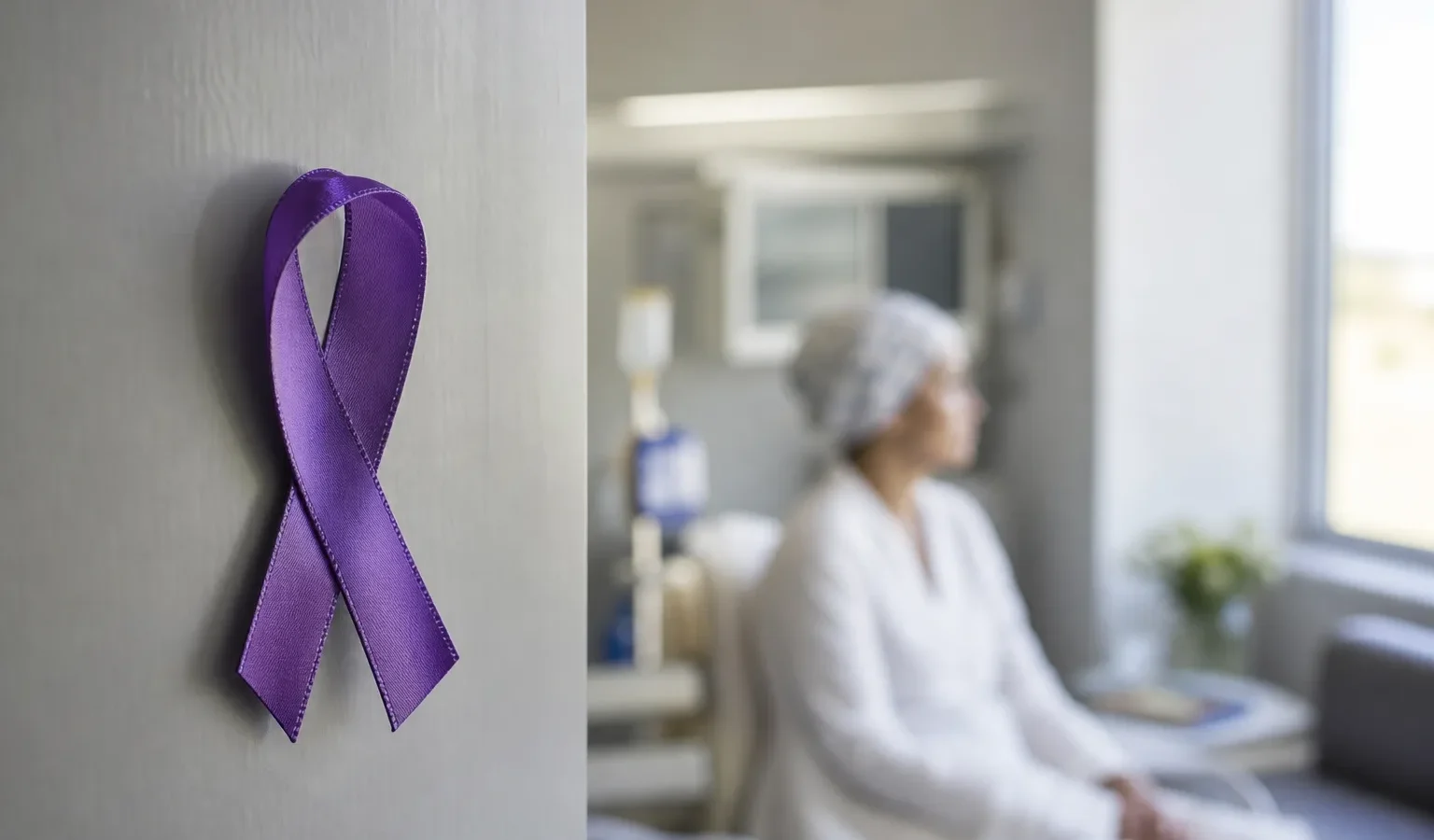 cancer awareness ribbon hospital - Nowotwory - dlaczego „naturalnie wyleczył raka" to tragedia