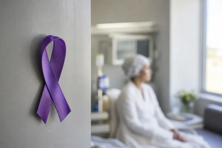 cancer awareness ribbon hospital - Nowotwory - dlaczego „naturalnie wyleczył raka" to tragedia