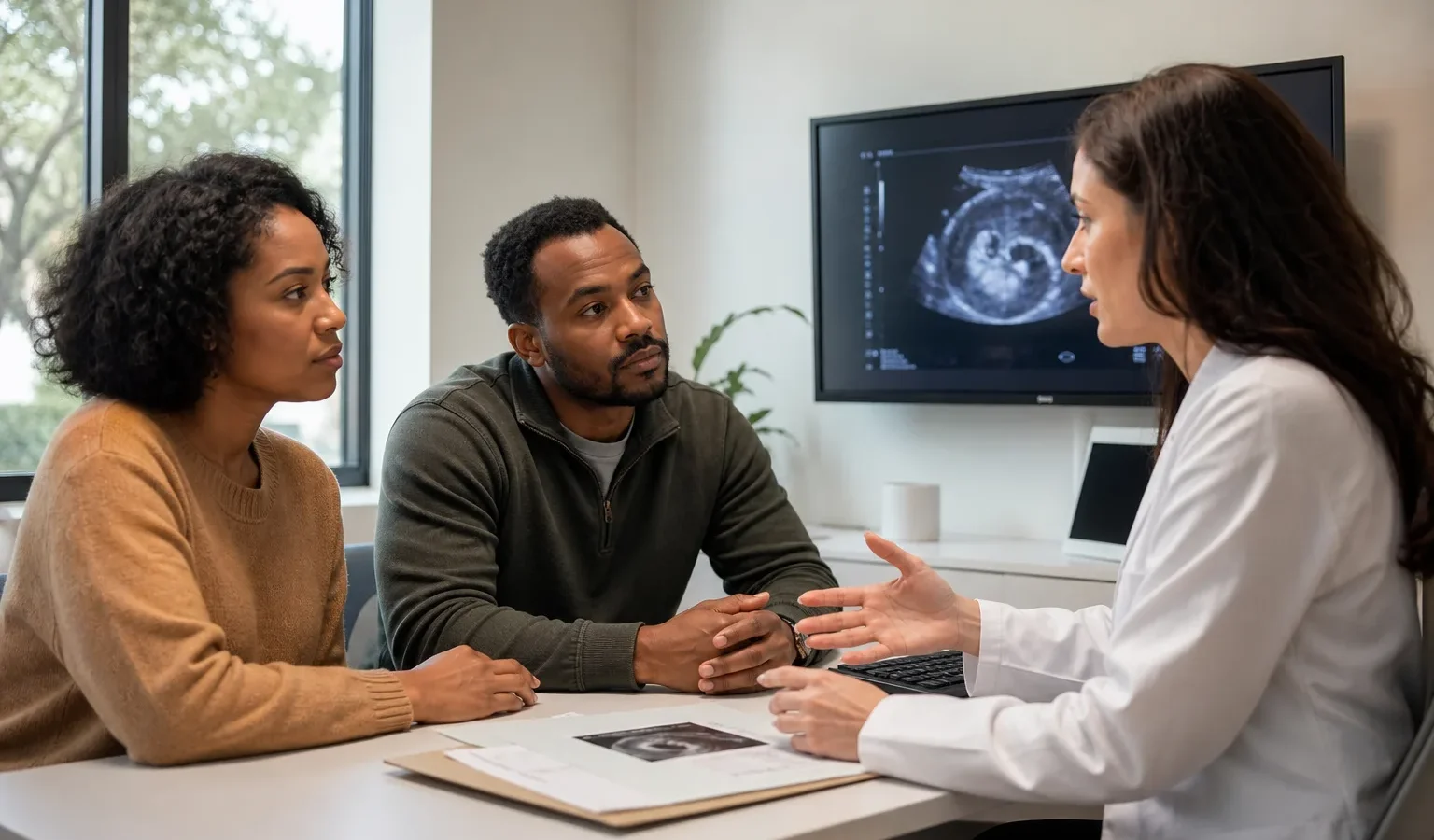 infertility couple consultation doctor - Niepłodność - suplementy a dowody